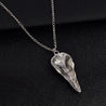 Nordic Viking Raven skull Pendant Necklace For Halloween- Upto 50% Discount For Halloween