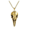 Nordic Viking Raven skull Pendant Necklace For Halloween- Upto 50% Discount For Halloween
