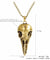 Nordic Viking Raven skull Pendant Necklace For Halloween- Upto 50% Discount For Halloween