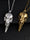Nordic Viking Raven skull Pendant Necklace For Halloween- Upto 50% Discount For Halloween