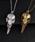Nordic Viking Raven skull Pendant Necklace For Halloween- Upto 50% Discount For Halloween