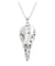 Nordic Viking Raven skull Pendant Necklace For Halloween- Upto 50% Discount For Halloween