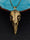 Nordic Viking Raven skull Pendant Necklace For Halloween- Upto 50% Discount For Halloween