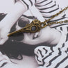 Halloween Woodpecker Raven Bird Skeleton Necklace For Women / Men. - Upto 50% Discount For Halloween